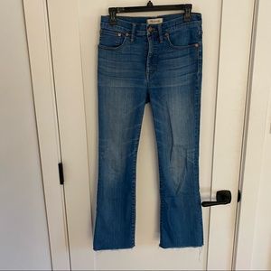 Madewell Cali Demi boot jeans